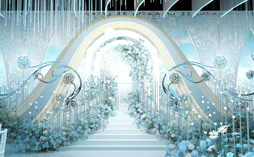 布尔津釡香烙馍村水晶厅效果展示